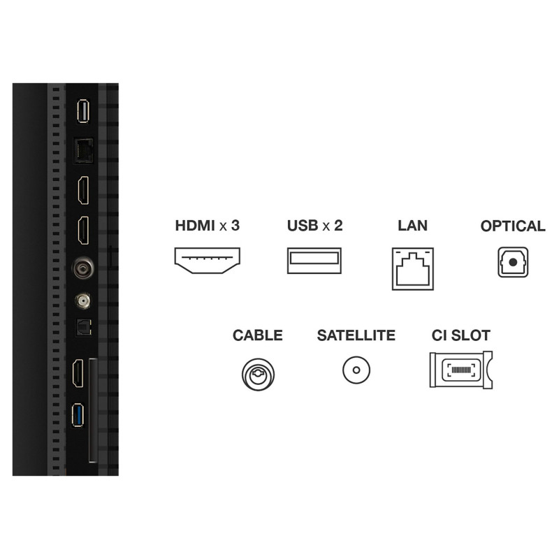 TV TCL 50P7K, QLED TV TCL 50P7K, QLED