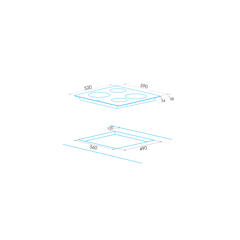 Vitroceramica induccion indep. Edesa... Vitroceramica induccion indep. Edesa...