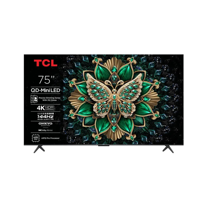 TV TCL 75C6K, MINI-LED