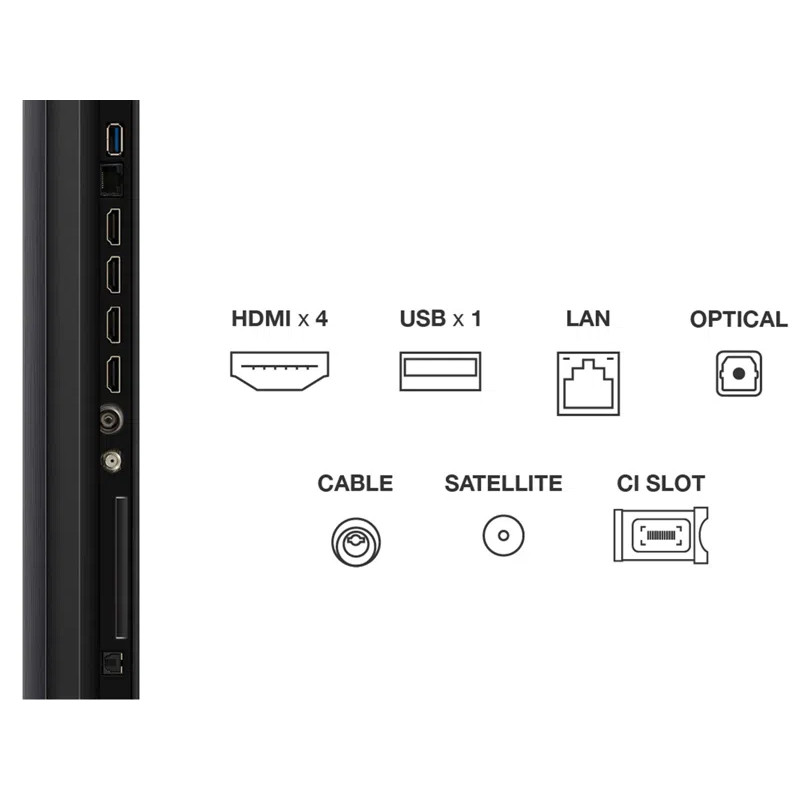 TV TCL 85C6K, MINI-LED TV TCL 85C6K, MINI-LED
