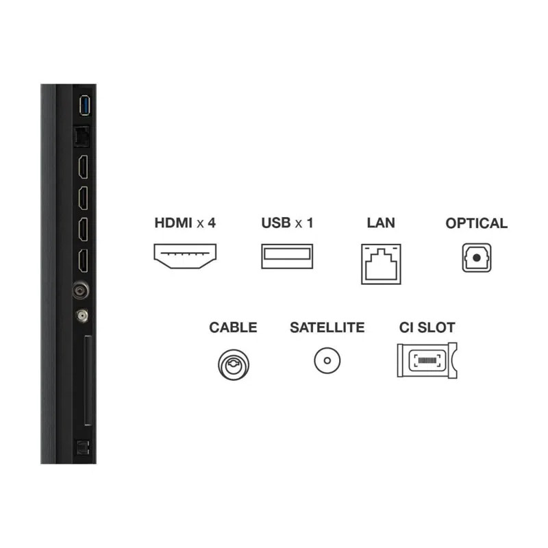 TV TCL 98C7K, MINI-LED TV TCL 98C7K, MINI-LED