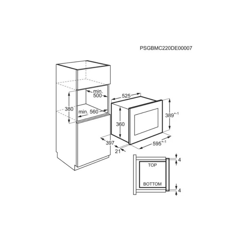 Microondas INT Aeg OMB6G261TT