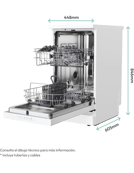 Lavavajillas 45 Candy CF0C7SB0FW