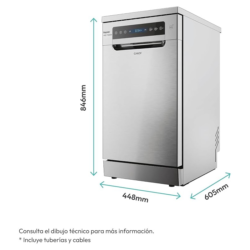 Lavavajillas 45 Candy CF0C7SB0FX