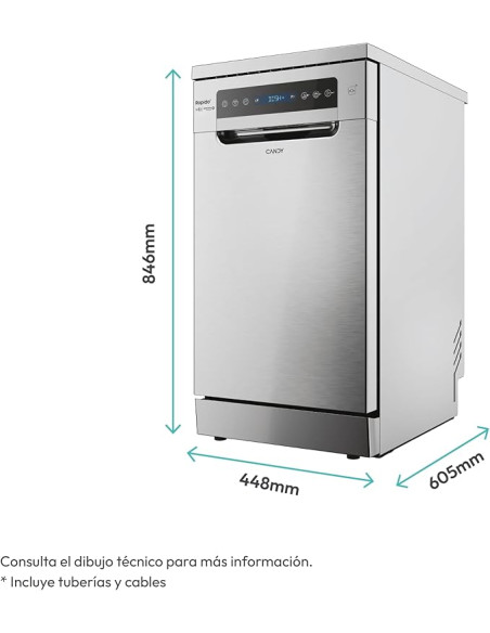 Lavavajillas 45 Candy CF0C7SB0FX