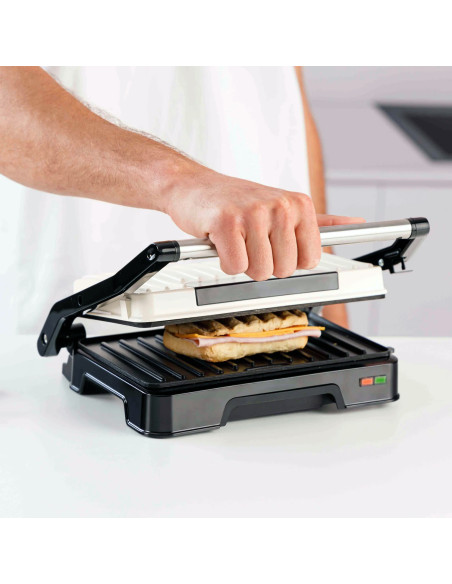 Sandwichera Taurus Mygrill Vintage Cream