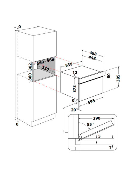 Microondas INT Whirlpool WMD44MW