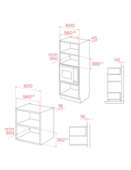 Microondas INT Teka ML820 FI BLANCO