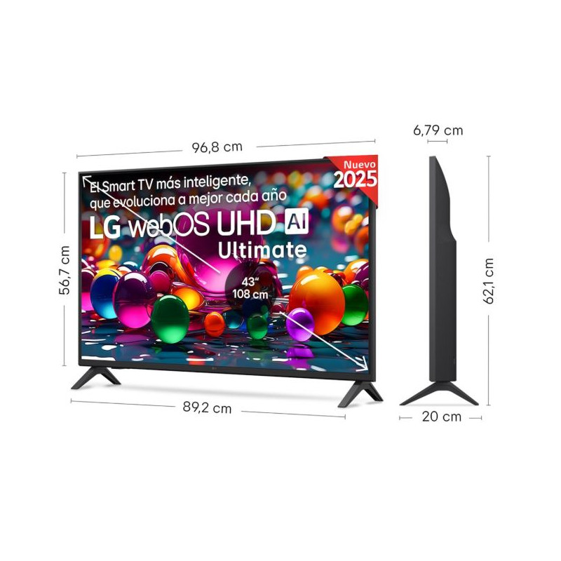 TV UHD LG 43UA75006LA, 43 TV UHD LG 43UA75006LA, 43