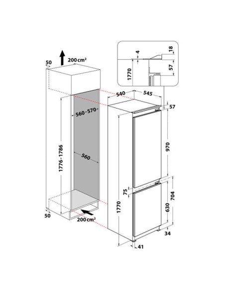 Combi INT Whirlpool WHC18D031A1
