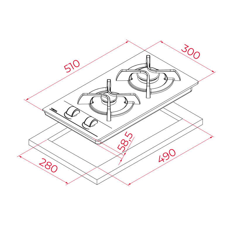 Encimera modular indep. Teka... Encimera modular indep. Teka...