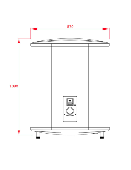 Termo electrico Teka TERMO ELECTRICO SHS100SLIM