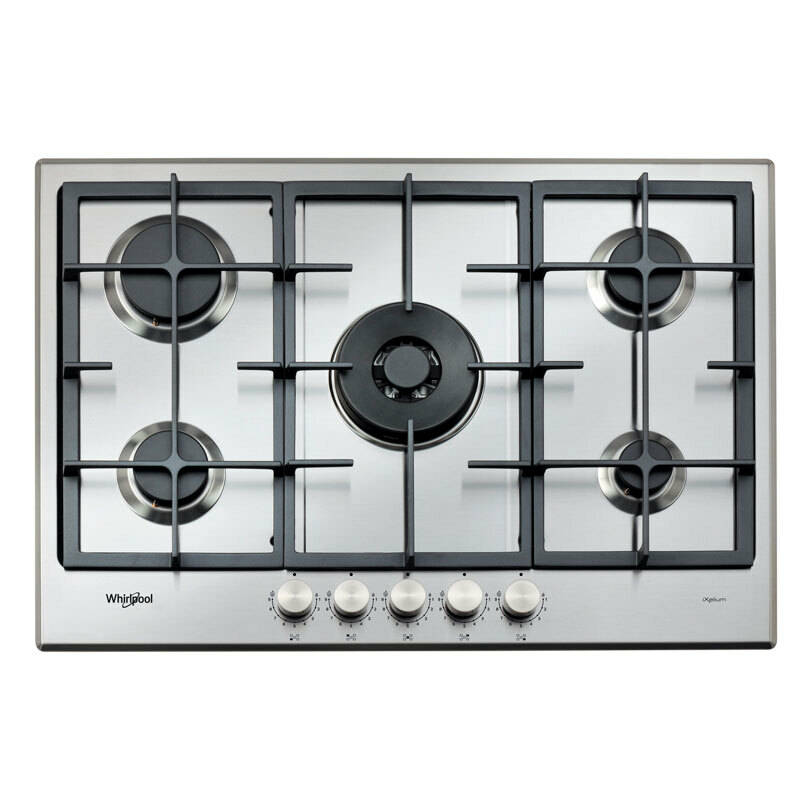 Encimera Cristalgas indep. Whirlpool GMAL7522IXL