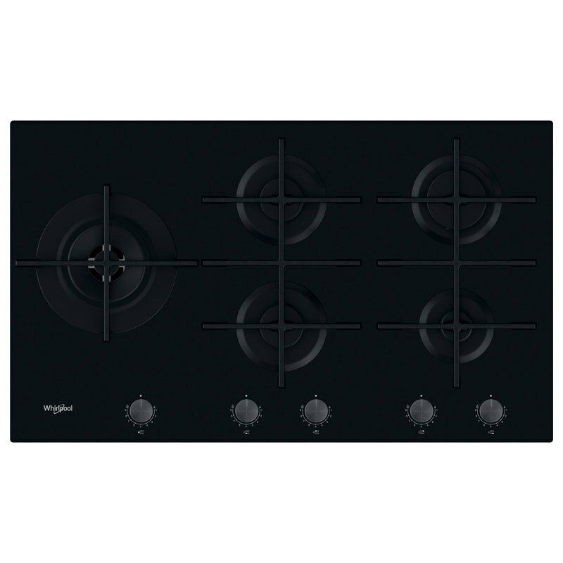 Encimera Cristalgas indep. Whirlpool GOWL928NB