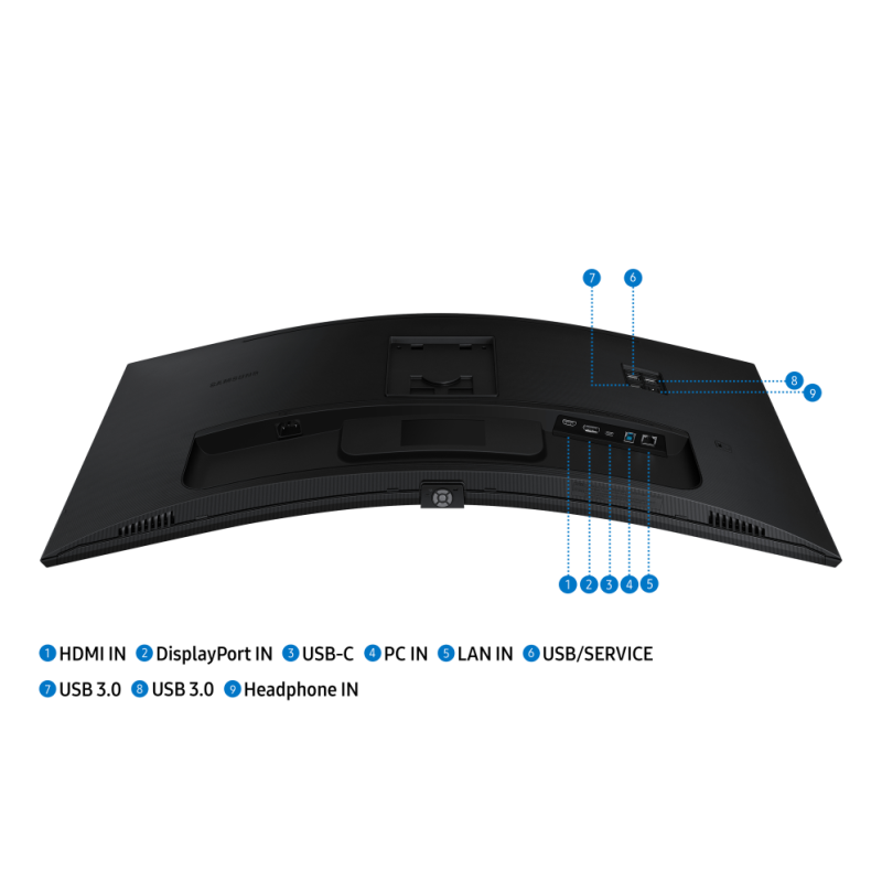 MONITOR SAMSUNG 34" CURVO...