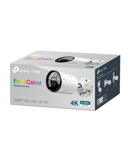 TP-Link VIGI C385 Bullet (shape) Cámara de seguridad IP Exterior 3840 x 2160 Pixeles Pare