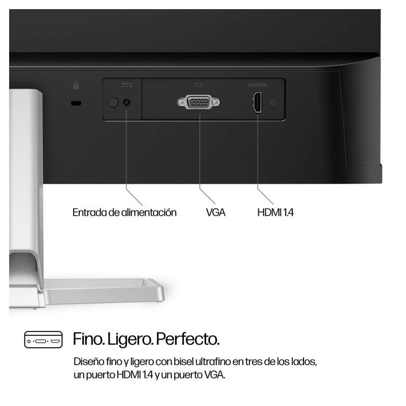 HP Series 5 23.8 inch FHD Monitor -...