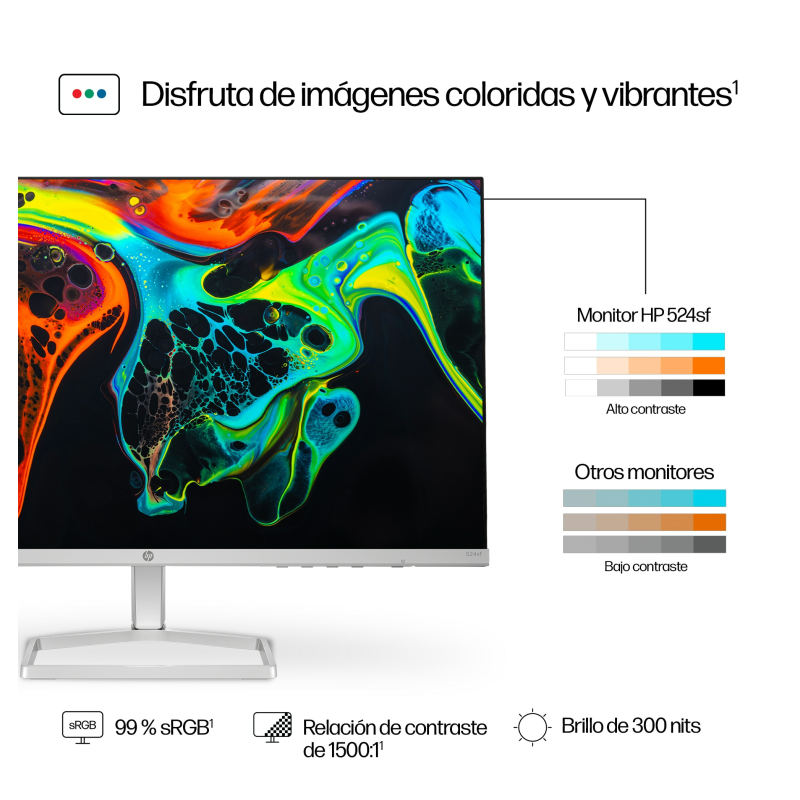 HP Series 5 23.8 inch FHD Monitor -...