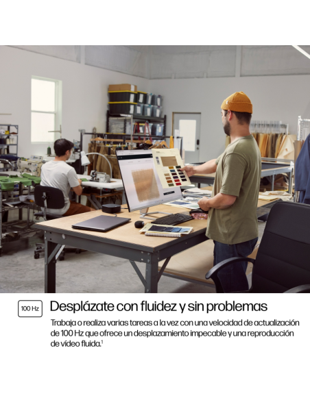 HP Series 5 23.8 inch FHD Monitor - 524sf pantalla para PC 60,5 cm (23.8) 1920 x 1080 Pixeles Full HD LCD Plat