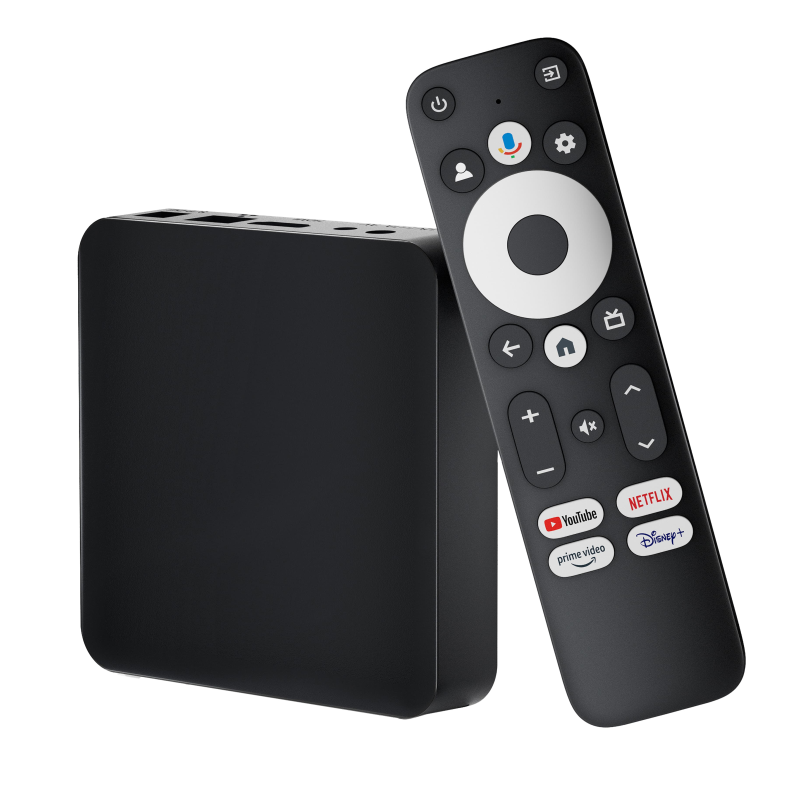 Leotec LETVBOXGC06 convertidor de Smart TV Negro 4K Ultra HD 32 GB Wifi Etherne