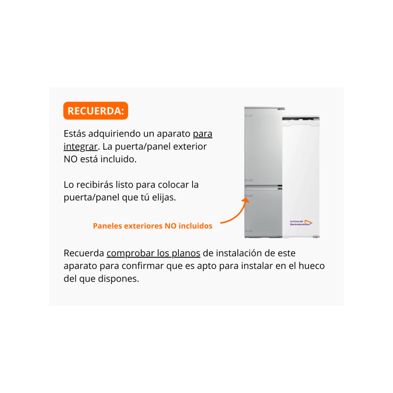 Frigorifico 1puerta INT Teka RSL73385FI Frigorifico 1puerta INT Teka RSL73385FI