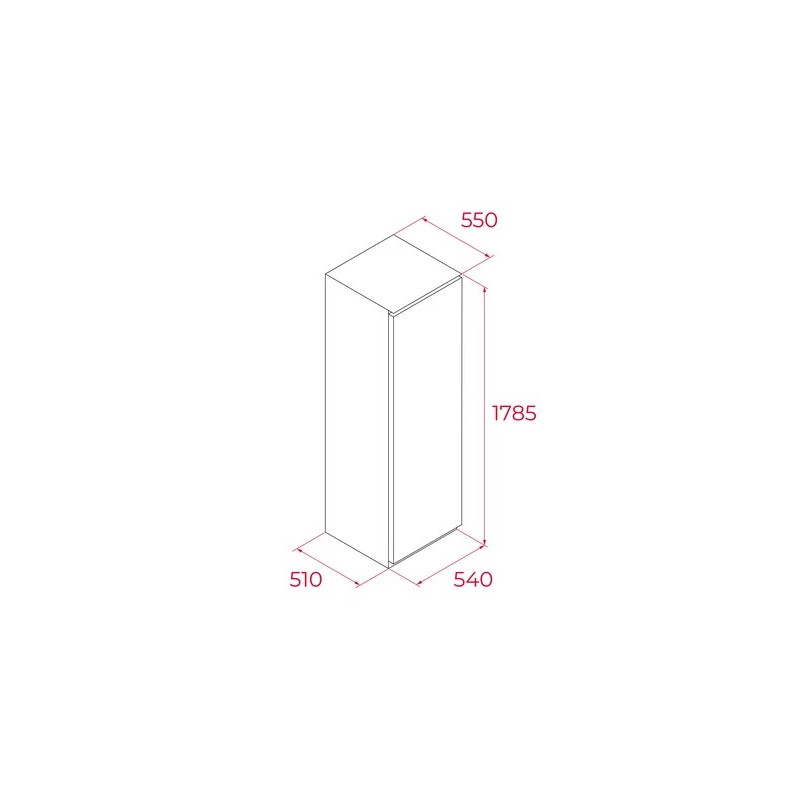 Frigorifico 1puerta INT Teka RSL73385FI Frigorifico 1puerta INT Teka RSL73385FI