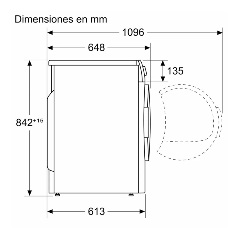 Secadora frontal Bosch WQG245DRES Secadora frontal Bosch WQG245DRES