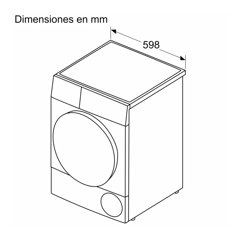 Secadora frontal Bosch WQG245DRES Secadora frontal Bosch WQG245DRES