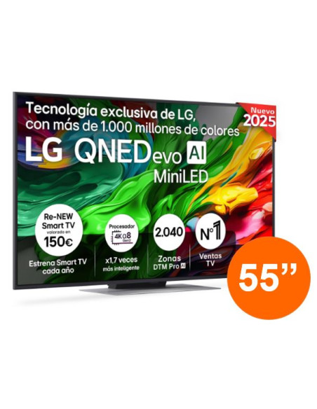 TV QNED LG 55QNED87A6B, 55