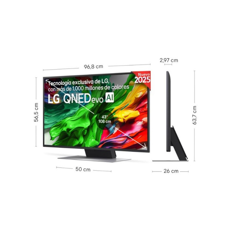 TV QNED LG 43QNED87A6D, 43