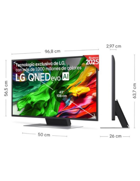 TV QNED LG 43QNED87A6D, 43