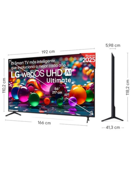 TV UHD LG 86UA75006LAQ, 86