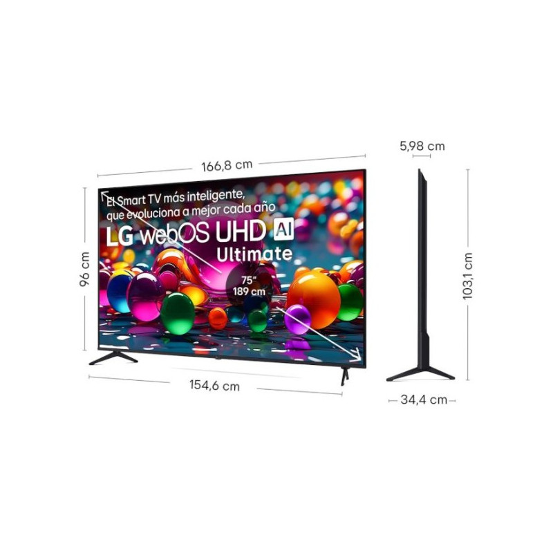 TV UHD LG 75UA75006LAQ, 75