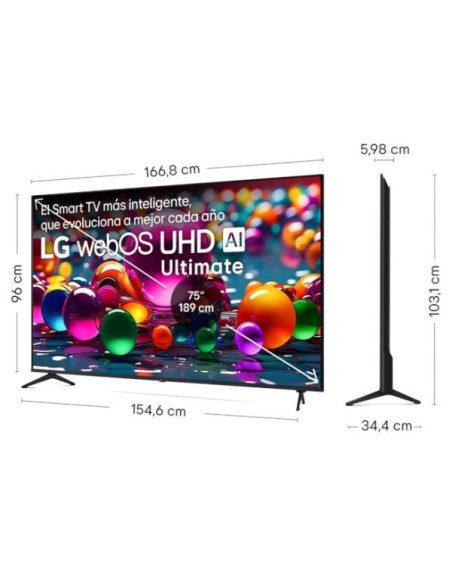 TV UHD LG 75UA75006LAQ, 75