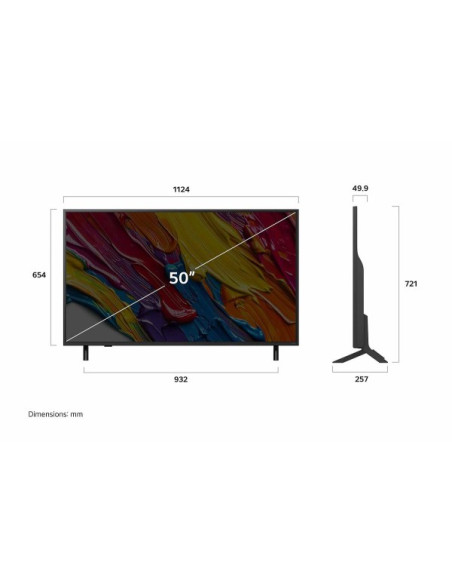 TV QNED LG 50QNED82A6B, 50