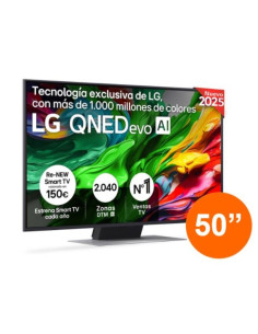 TV QNED LG 50QNED87A6D, 50