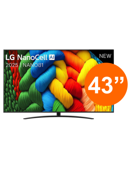 TV NANO LG 43NANO81A6A, 43
