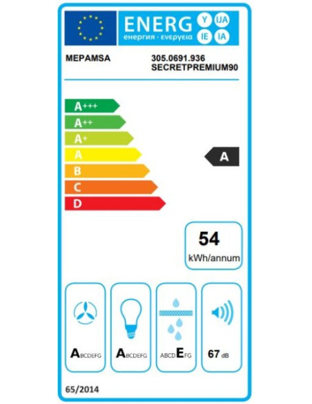 Campana decorativa integrable Mepamsa SECRETPREMIUM