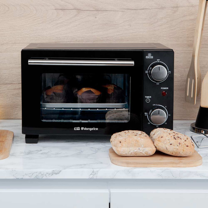 Mini horno tostador Orbegozo HO985,... Mini horno tostador Orbegozo HO985,...