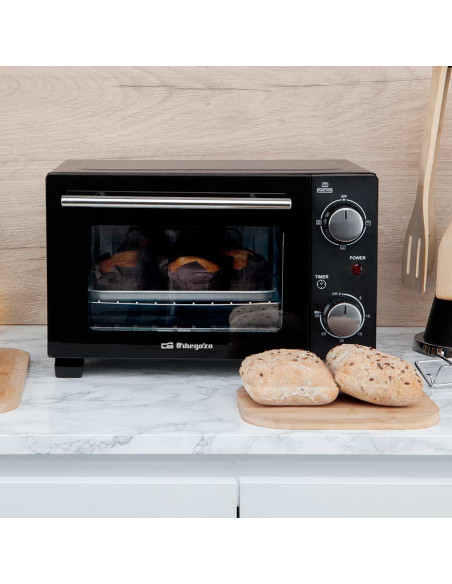 Mini horno tostador Orbegozo HO985, 800w, 10L,