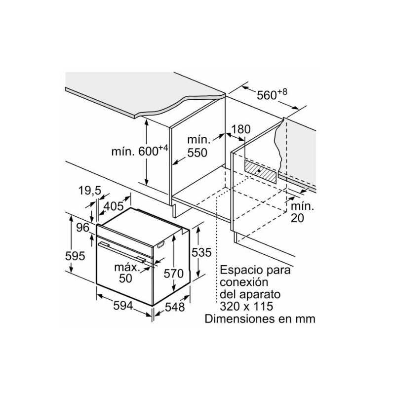 Horno Pirolitico Balay 3HB5159N4