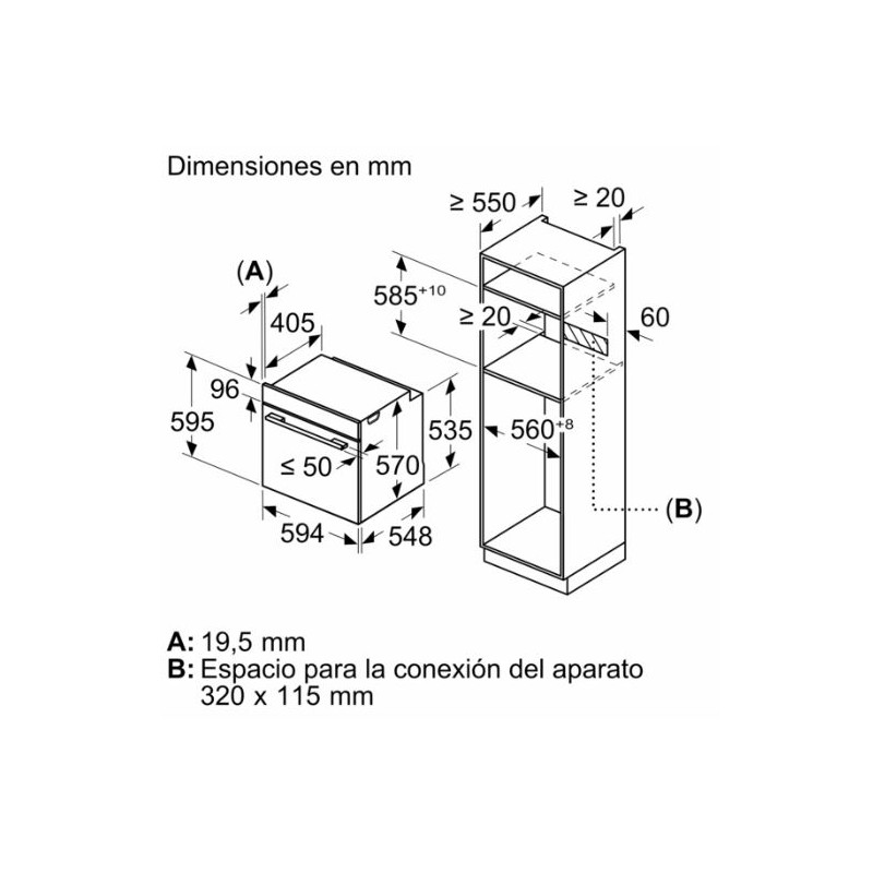 Horno Pirolitico Balay 3HB5159N4