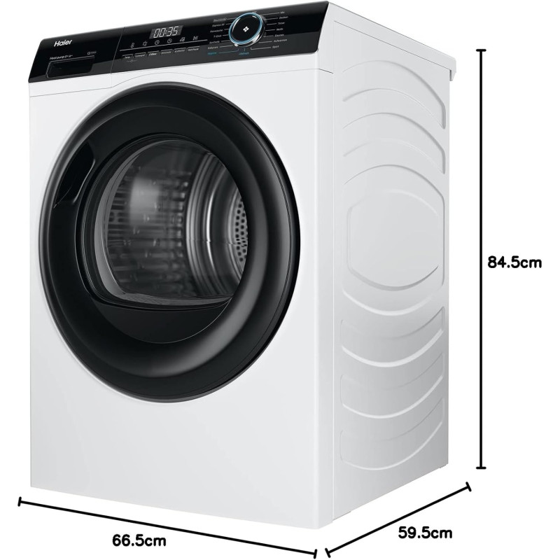 Secadora frontal Haier HD80A2939S...