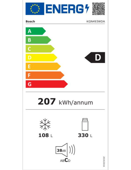 Combi NF Bosch KGN493WDA