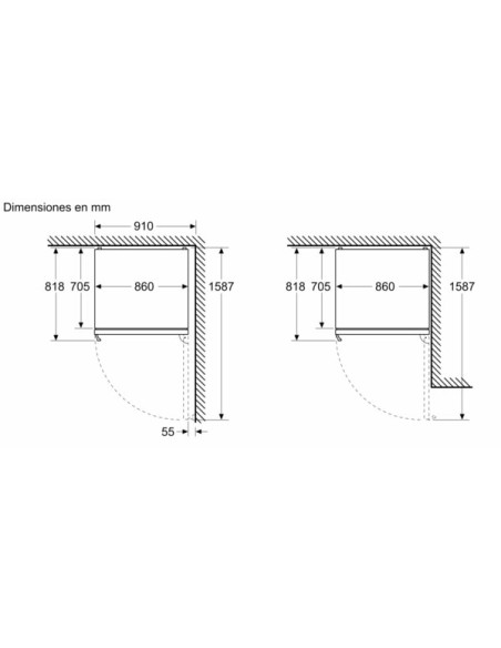 Combi NF Bosch KGP86AXB0N