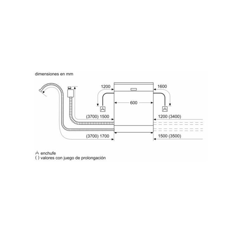 Lavavajillas 60 Balay 3VS5332IP