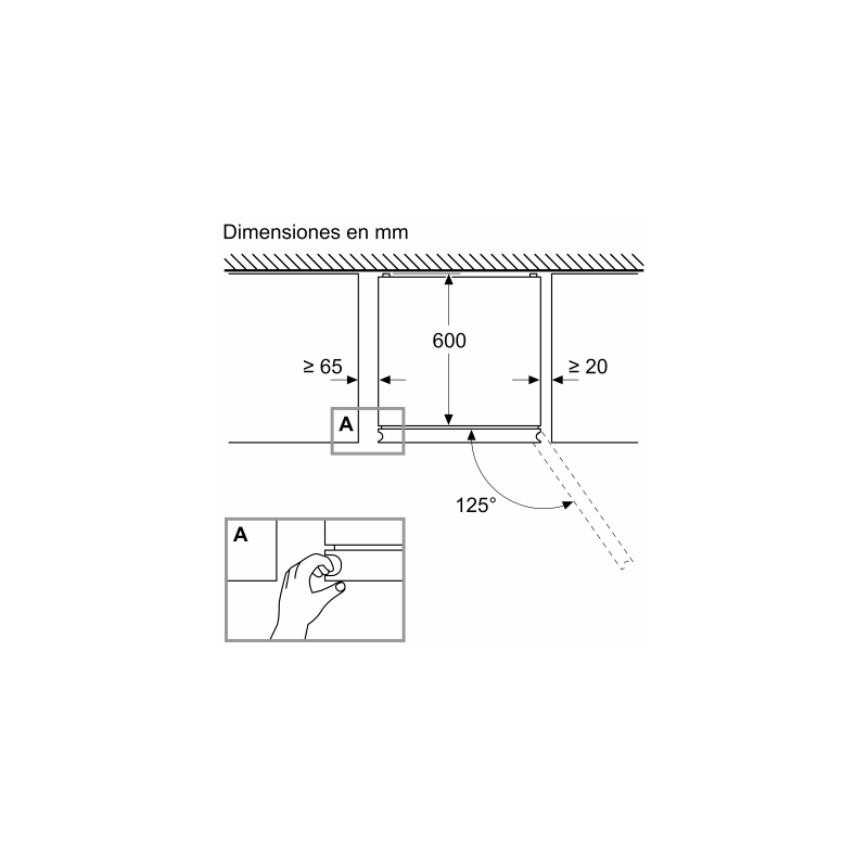 Combi NF Balay 3KFD855NI