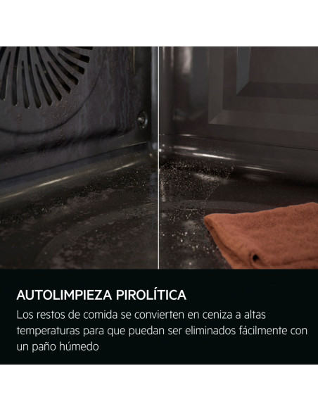 Horno MF pirolitico indep. Aeg TU5PB41FSK