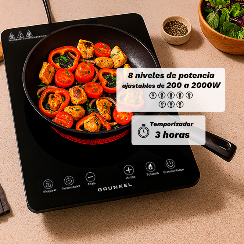 VITROCERAMICA PORTATIL GRUNKEL... VITROCERAMICA PORTATIL GRUNKEL...