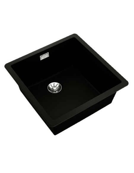 Fregadero sintetico BE Teka RADEAR10 4040MTG NEGRO